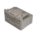 Tactacam REVEAL FlexPack R5 rechargeable battery angled view with power indicator